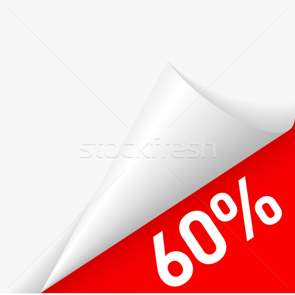 Paper corner discount Stock photo © dvarg
