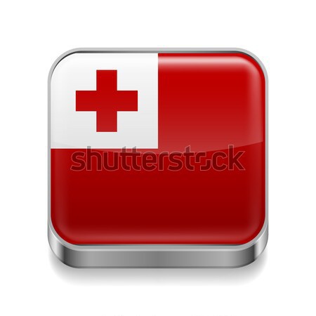 Metal  icon of Tonga Stock photo © dvarg