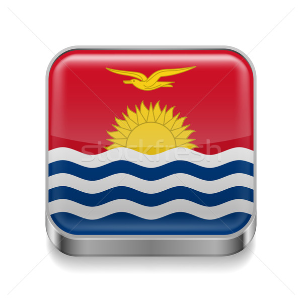 Metal  icon of Kiribati Stock photo © dvarg