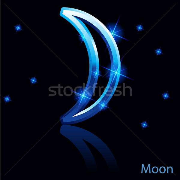 Moon sign. Stock photo © dvarg