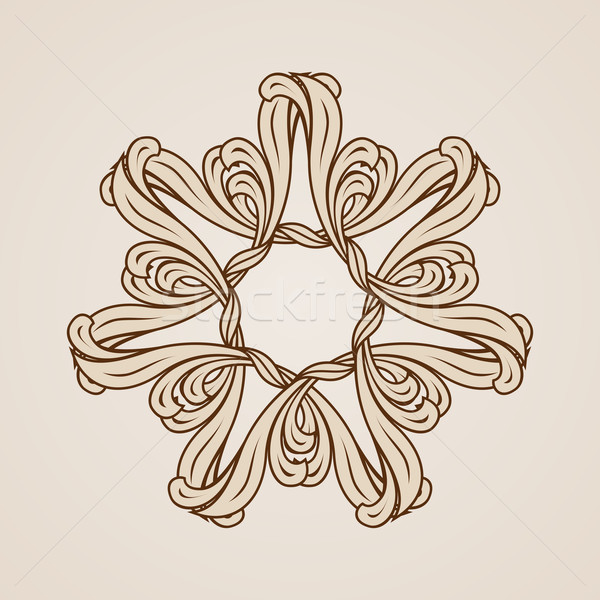 Floral Muster abstrakten Blume Licht Stock foto © dvarg