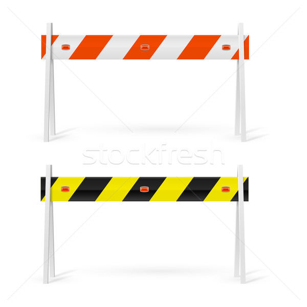 Road barrier Stock photo © dvarg