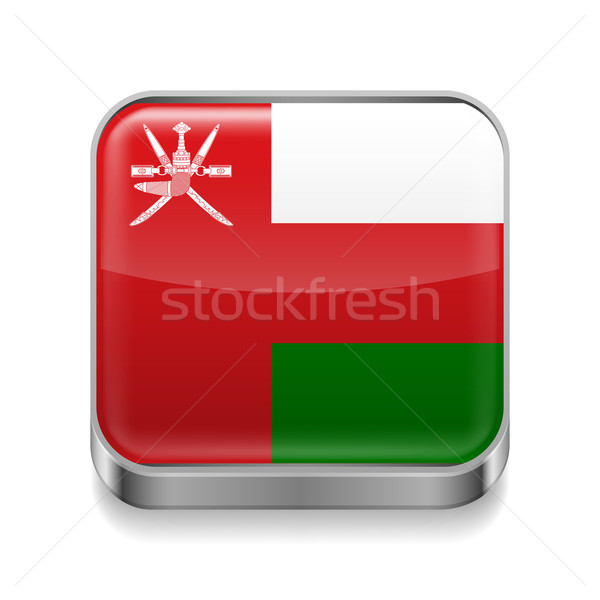 Metal  icon of Oman Stock photo © dvarg