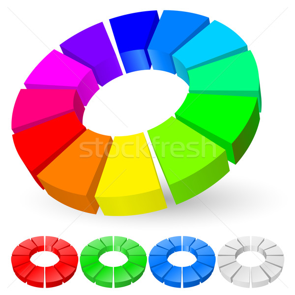 Pie chart Stock photo © dvarg