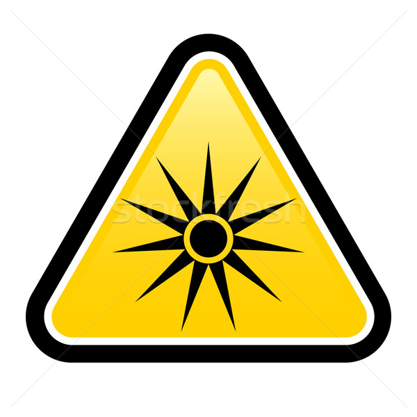 Safety signs warning triangle sign  Stock photo © dvarg
