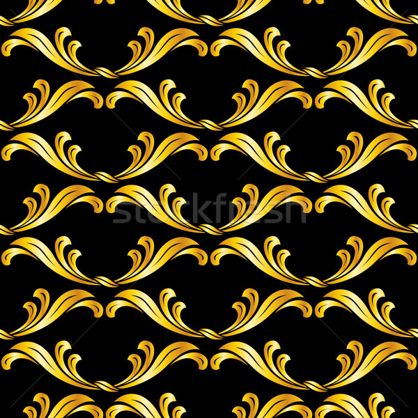 Stock photo: Seamless floral pattern