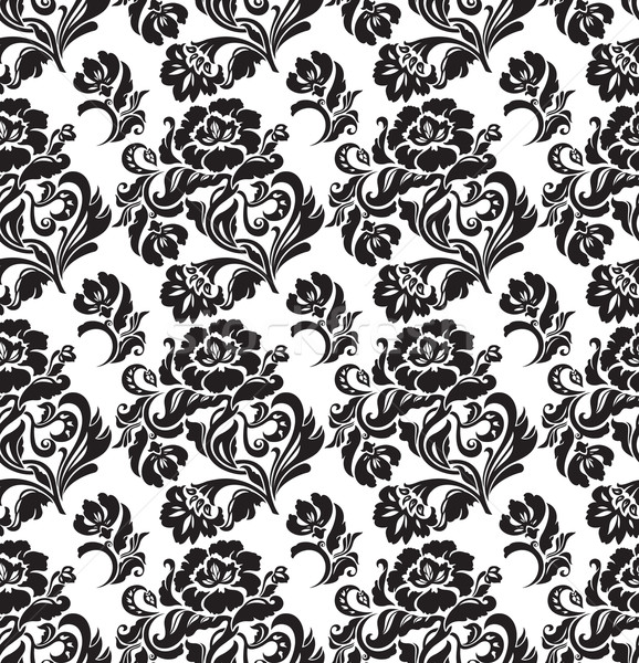 Seamless pattern, ornament floral, background Stock photo © Ecelop