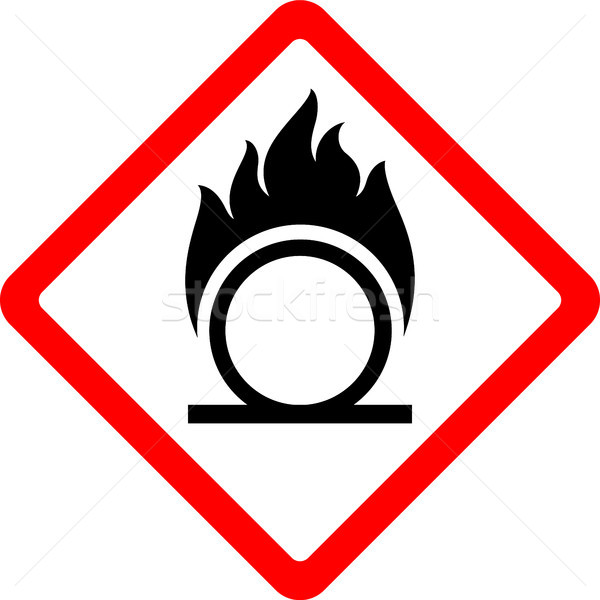 Stock photo: New safety symbol