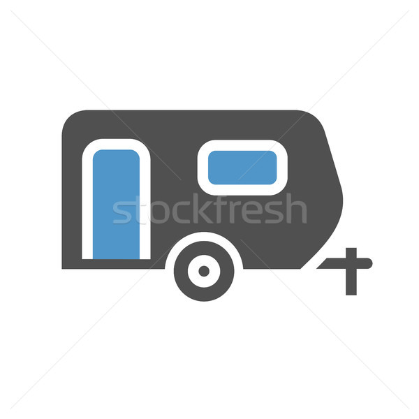 vehicle flat icon Stock photo © Ecelop