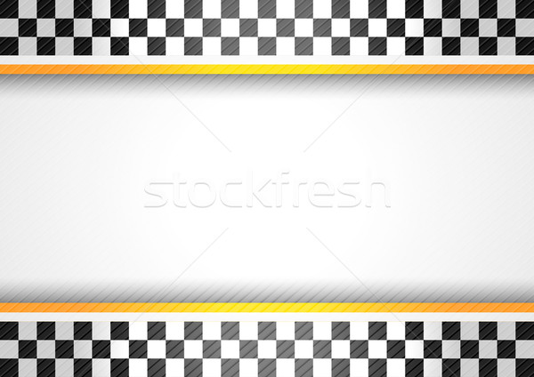 Racing Taxi Taxi Vektor Business Hintergrund Stock foto © Ecelop