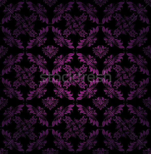 Seamless pattern, ornament lilac floral Stock photo © Ecelop