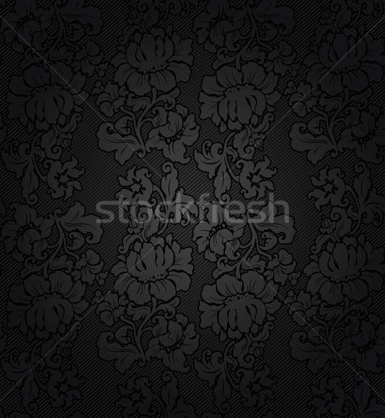 Tissu texture fond noir soie modernes Photo stock © Ecelop