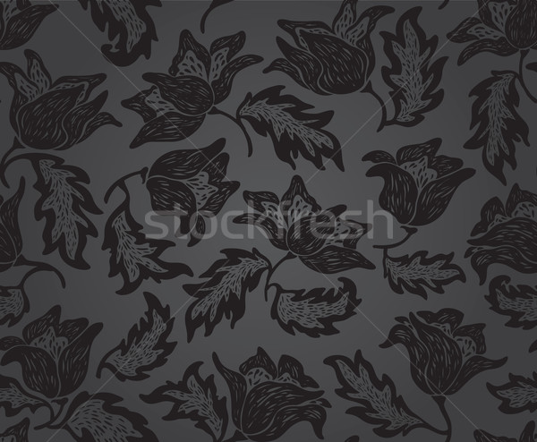 Patroon vector bloem abstract weefsel Stockfoto © Ecelop