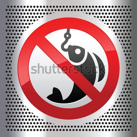 No smoking black sign Stock photo © Ecelop