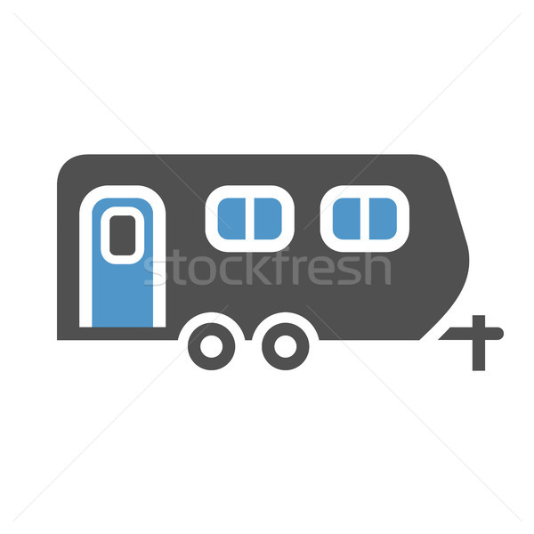 vehicle flat icon Stock photo © Ecelop