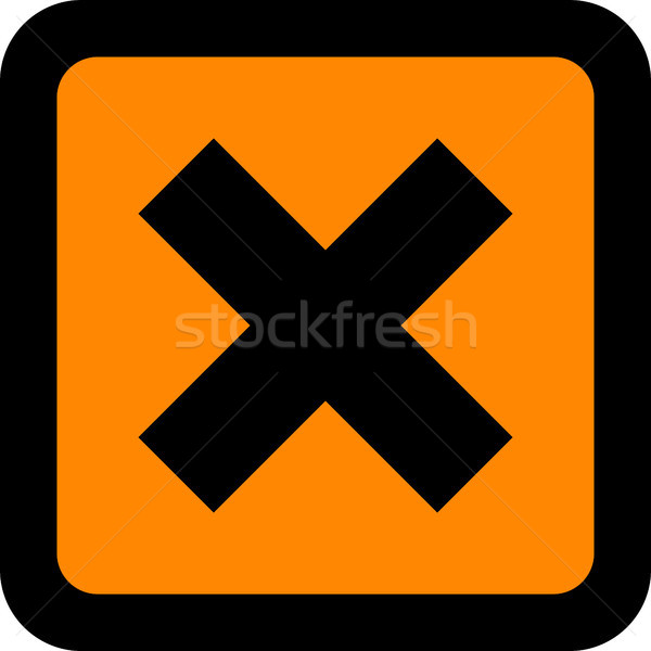 Zdjęcia stock: Europejski · hazard · piktogram · standard · starych · symbol