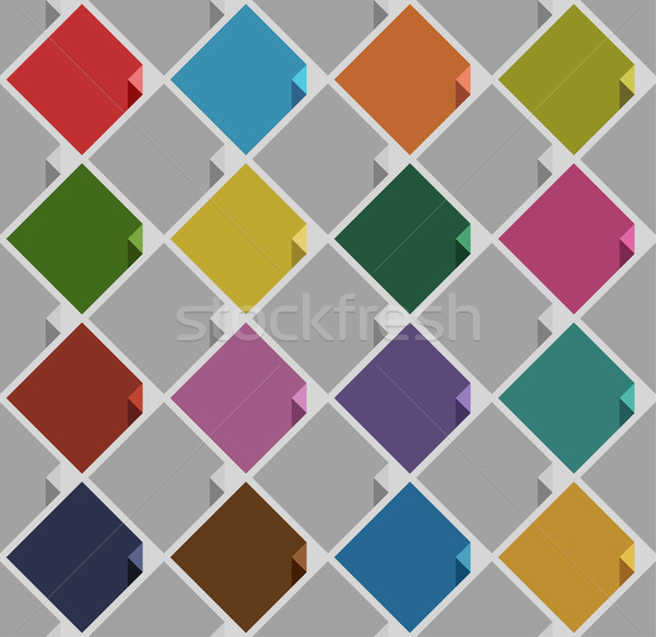 background from blank squares old color Stock photo © Ecelop
