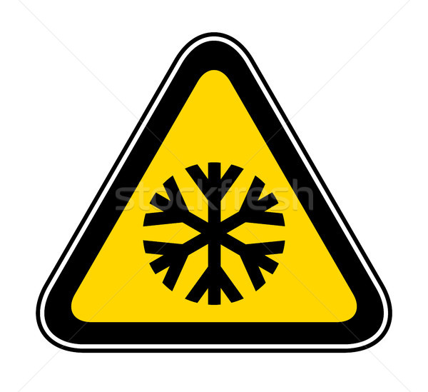Triangular Warning Hazard Symbol Stock photo © Ecelop