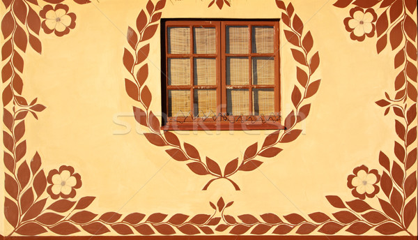 Decorated wall Stock photo © EcoPic