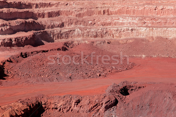 Stock photo: Iron ore mining