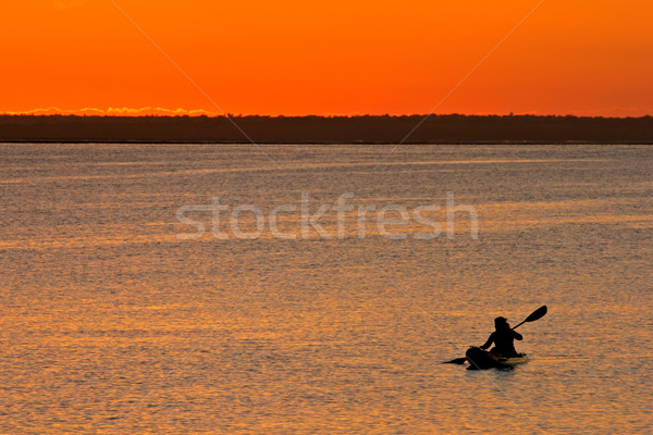 Mozambican sunset Stock photo © EcoPic