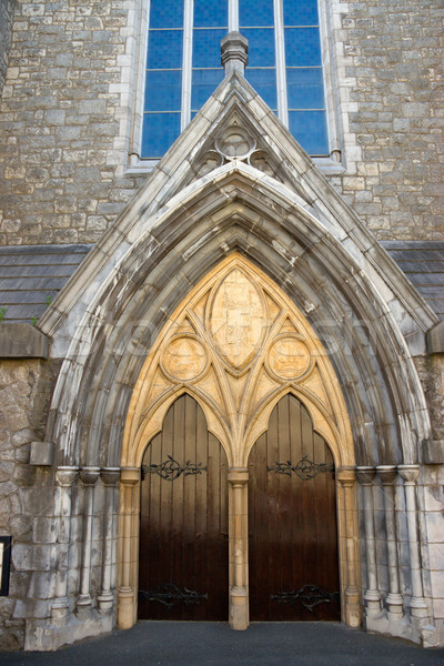 Vechi catedrală vedere Dublin Irlanda construcţie Imagine de stoc © EcoPic