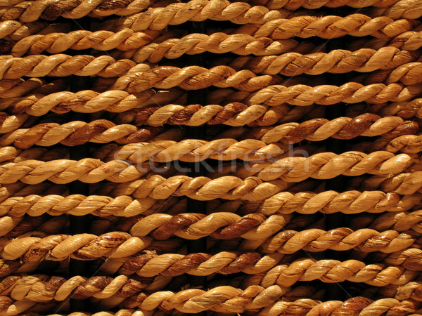 Woven bamboo background Stock photo © EcoPic
