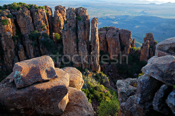 Valley of desolation Stock photo © EcoPic