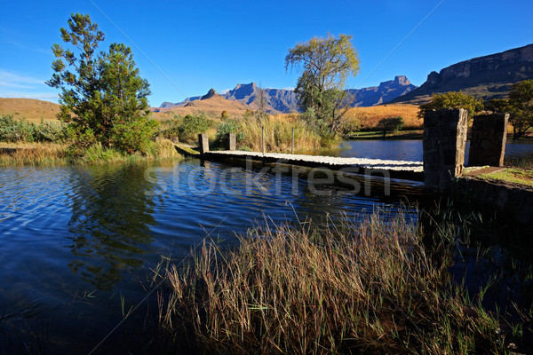 Drakensberg mountains Stock photo © EcoPic