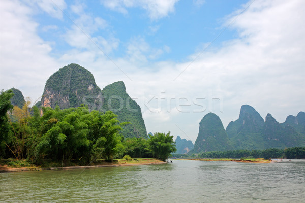Li-river - China Stock photo © EcoPic