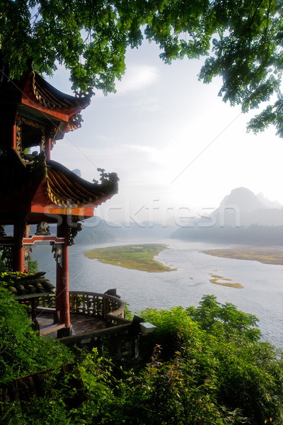 Li-river, China Stock photo © EcoPic