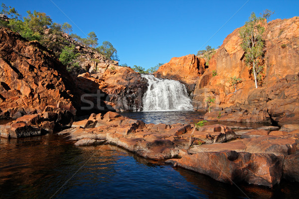 Waterfall, Kakadu NP Stock photo © EcoPic