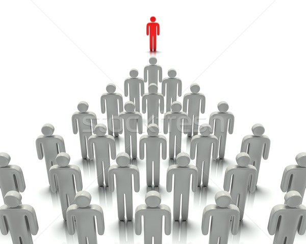 Foto stock: Organización · 3D · gráfico · trabajo · en · equipo · prestados