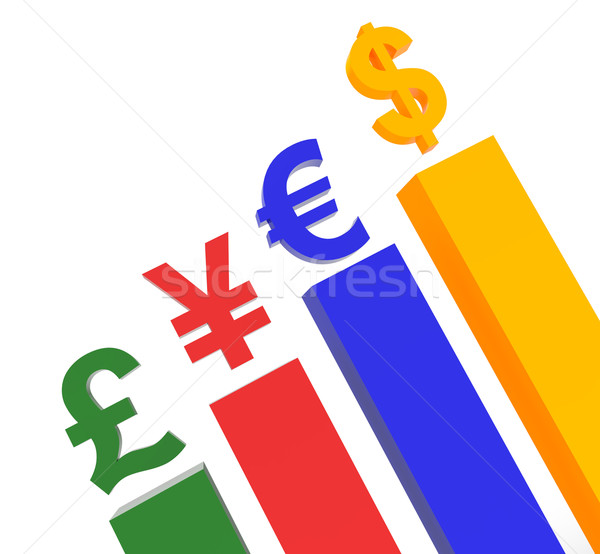 валюта графических ведущий Мир оказанный Сток-фото © edgeofmadness