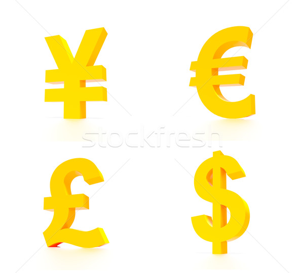 Currency Concept Graphic Stock photo © edgeofmadness