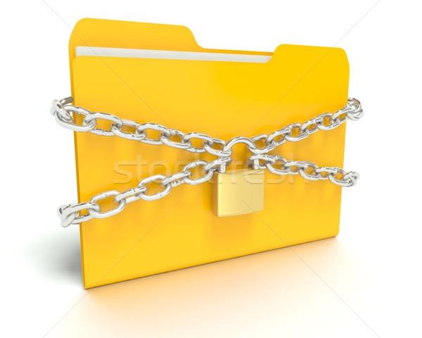 Security - Folder or Files Stock photo © edgeofmadness