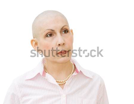 Cancer patient undergoing chemotherapy Stock photo © Eireann