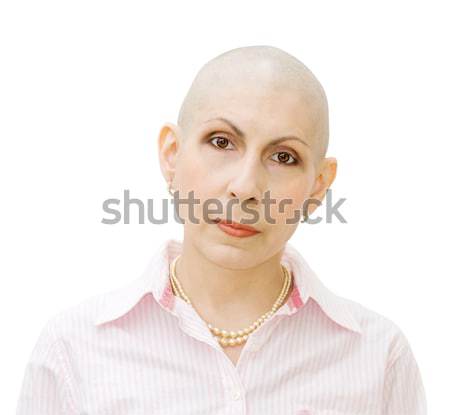 Portrait of cancer patient Stock photo © Eireann
