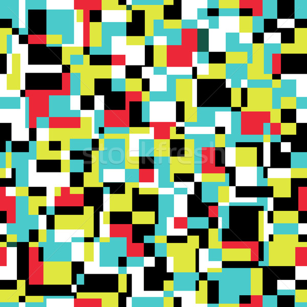 Naadloos abstract textuur vector mozaiek illustratie Stockfoto © ekapanova