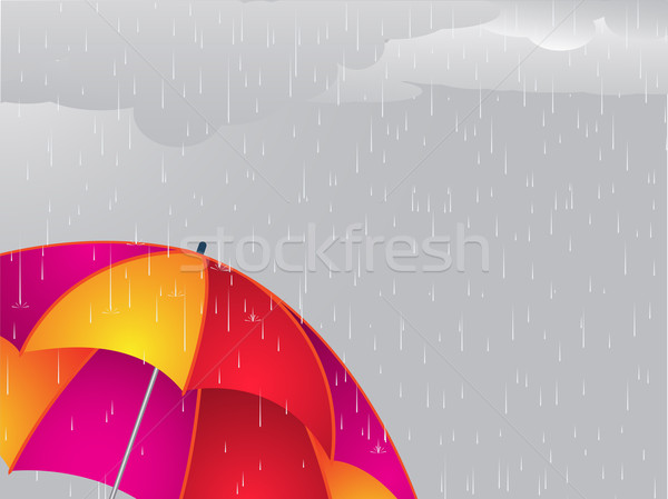 Grey rainy day Stock photo © elaine