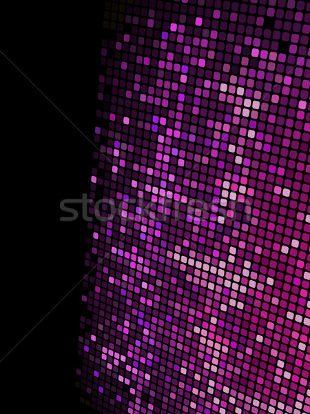Púrpura mosaico digital azulejo Foto stock © elaine