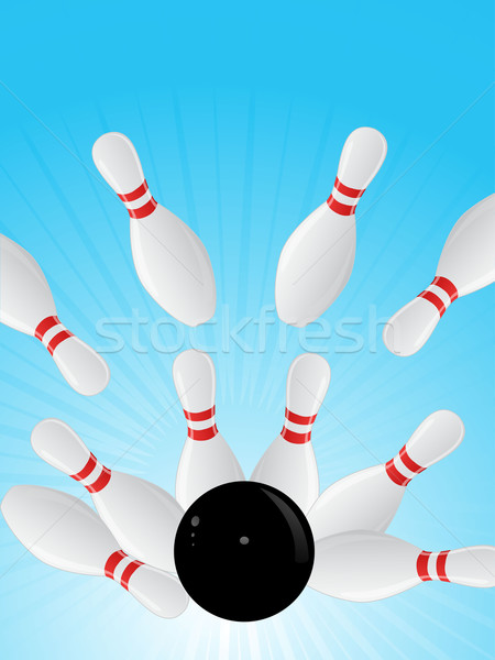 10 pin bowling Stock photo © elaine