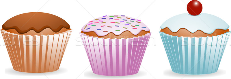 Yummy cupcakes Stock photo © elaine