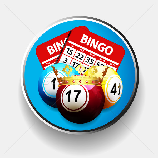 Bingo re carte metallico confine Foto d'archivio © elaine