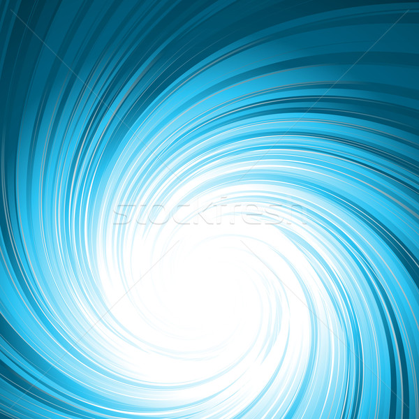 Stock foto: Abstrakten · blau · swirl · Muster · Spirale