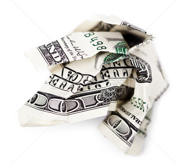 Isolated Crimped Cash Stock photo © eldadcarin