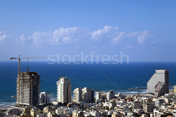 Urbanism vedere vest plajă Imagine de stoc © eldadcarin