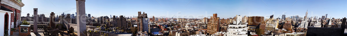 Lower Manhattan to Midtown Panorama New-York Stock photo © eldadcarin