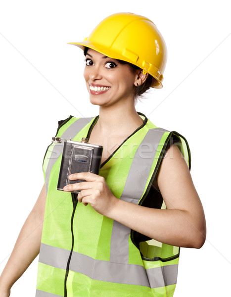 Stock photo: Alcohol Safety Woman
