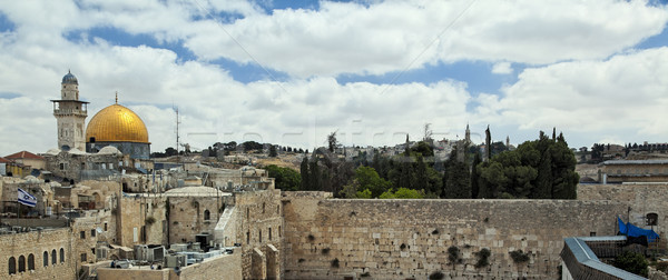 Jerusalem Temple Mount View Stock photo © eldadcarin